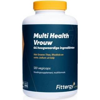 👉 Vrouwen Fittergy Multi Health Vrouw Capsules 8718924297889