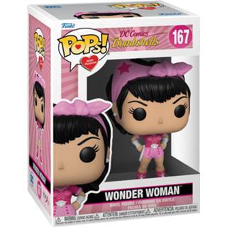 👉 Figuurtje vinyl unisex multicolor vrouwen Wonder Woman - Breast Cancer Awareness- Bombshell Figur 167 Funko Pop!