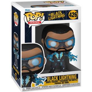 👉 Figuurtje vinyl unisex multicolor zwart Black Lightning - Figur 426 Funko Pop!