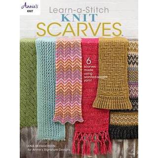 👉 Sjaal engels Learn a Stitch Knit Scarves 9781640255098