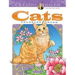 👉 Engels Creative Haven Cats Coloring Book 9780486833903