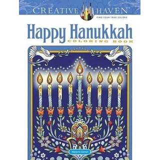 👉 Engels Creative Haven Happy Hanukkah Coloring Book 9780486841274