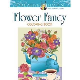 👉 Engels Creative Haven Flower Fancy Coloring Book 9780486841762