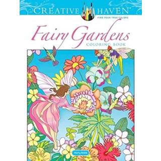 👉 Engels Creative Haven Fairy Gardens Coloring Book 9780486846651