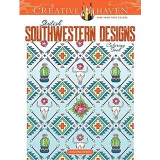 👉 Engels Creative Haven Stylish Southwestern Designs Coloring Book 9780486846668