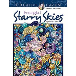 👉 Engels Creative Haven Entangled Starry Skies Coloring Book 9780486846682