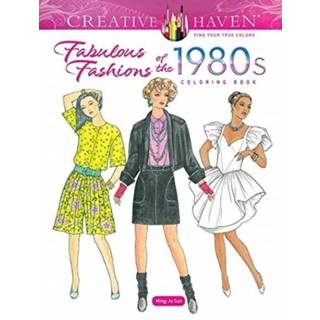 👉 Engels Creative Haven Fabulous Fashions of the 1980s Coloring Book 9780486848037