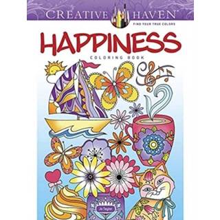 Engels Creative Haven Happiness Coloring Book 9780486848976