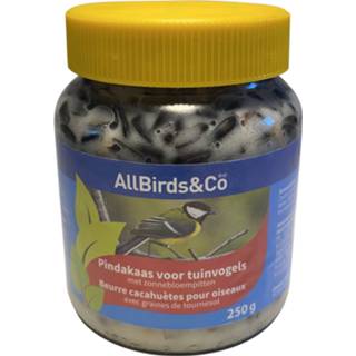 Vogelpindakaas Allbirds&Co - Voer 250 g Zonnebloempit 8711621973162