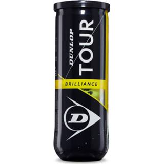 👉 Verpakking geel One Size Dunlop D TB Tour Brillance 3 Stuks 45566167736