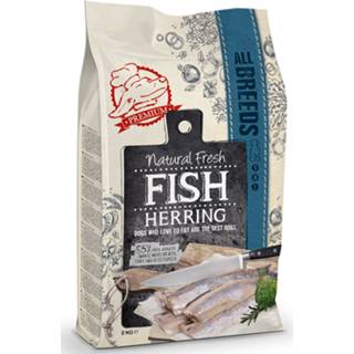 👉 Hondenvoer Natural Fresh Meat All Breeds Haring - 12 kg 8718026135461 8718026130442