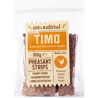 👉 Hondensnack Timo Strips 100 g - Hondensnacks Fazant 8711621972240