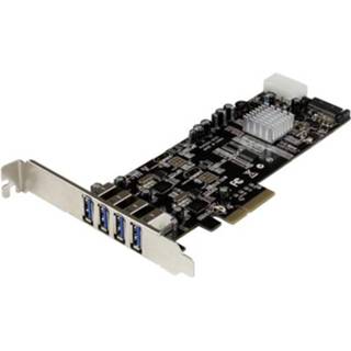 👉 StarTech 4x USB3.0 met 2 5Gbps kanalen PCI-E 4x