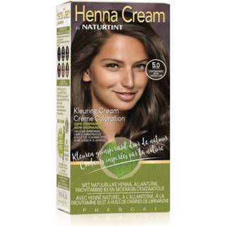 👉 Kastanjebruin gezondheid Naturtint Henna Cream 5.0 Licht Semi-Permanente Kleuring 8429449016311