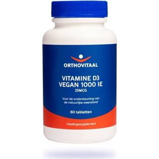 👉 Vitamine gezondheid Orthovitaal D3 1000 IE Tabletten 8718924295816