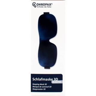 👉 Slaapmasker blauw gezondheid Ohropax 3D - 4003626153019