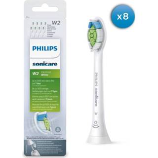 👉 Wit Phillips Sonicare W2 optimal White HX6068 8 stuks