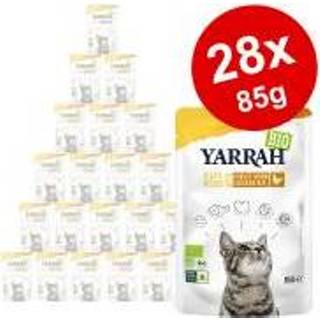 👉 Kattenvoer Voordeelpakket Yarrah Bio Filets in Saus 28 x 85 g - met Kalkoen 8714265000805