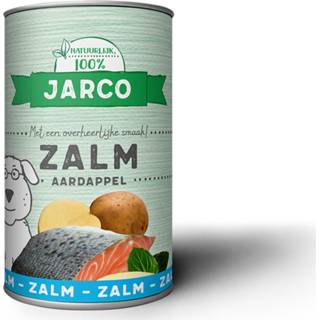 👉 Hondenvoer Jarco Dog Blikvoeding 400 g - Zalm&Aardappel 2-100 Kg 8718026134556