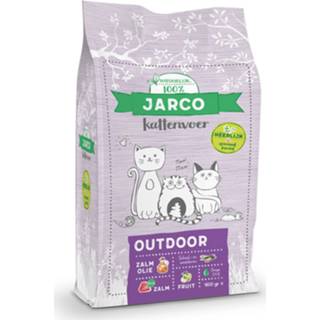 👉 Vers vlees Jarco Natural Cat Outdoor - Kattenvoer Zalm 2 kg 8719848000678