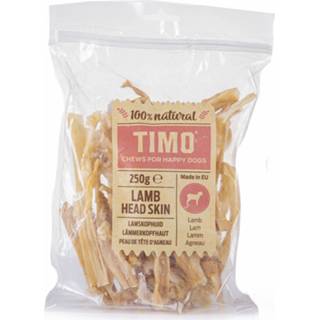 👉 Hondensnack Timo Lamskophuid - Hondensnacks Lam 250 g 8711621972509