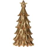 👉 Kerstboom goud Homestyle Ornament - Kunstkerstboom 13.2x13.2x28.5 cm 8720573033442