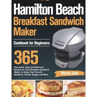 👉 Sandwichmaker engels Hamilton Beach Breakfast Sandwich Maker Cookbook for Beginners 9781915038715