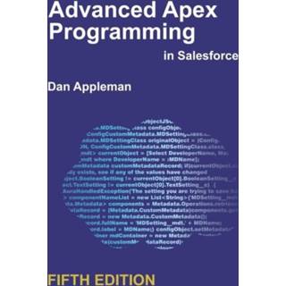 👉 Engels Advanced Apex Programming in Salesforce 9781936754144