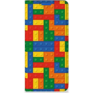 👉 Houten blok OPPO Reno6 5G Hoesje met Magneet Blokken 8720632892232