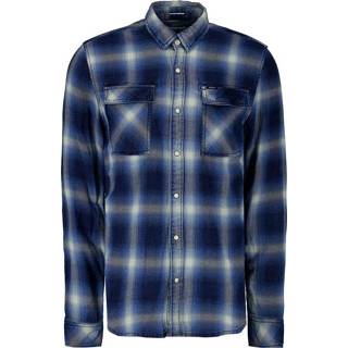 👉 Overhemd blauw s mannen Garcia geruit l 11291 8713215320765