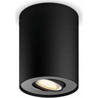 👉 Opbouwspot Philips Hue PILLAR WARM - KOELWIT LICHT Zwt + Dimmer 8719514338449