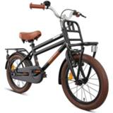 👉 Kinderfiets zwart Remnaaf i.c.m. V-Brake jongens active kinderen Supersuper Cooper 16