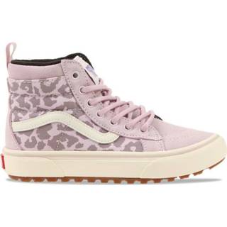 👉 Lila unisex kinderen Vans Sk8-Hi MTE Lila/Panterprint