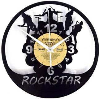 👉 Vinyl clock Rock Star van echte LP gemaakt 6013919053009