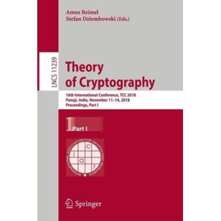 👉 Engels Theory of Cryptography 9783030038069