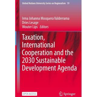 👉 Agenda engels Taxation, International Cooperation and the 2030 Sustainable Development 9783030648565