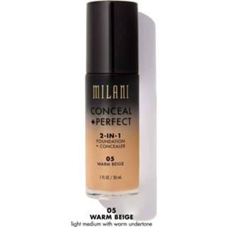 👉 Concealer beige Milani Conceal + Perfect 2-in-1 Foundation Concealer, 05 Warm