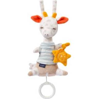 👉 Muziekdoosje meisjes kleurrijk Fehn ® Mini Muziekdoos Giraffe 4001998053043