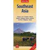 👉 Engels Nelles Map Southeast Asia / Südostasien Asie du Sud-Est Sudeste Asiático 1 : 4 500 000 9783865744838