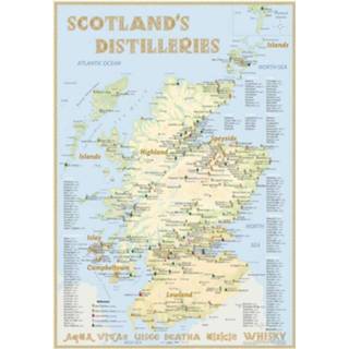 👉 Poster engels Whisky Distilleries Scotland - 70x100cm Standard Edition 9783944148670
