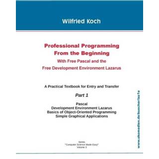 👉 Engels Professional Programming From the Beginning 9783945899311
