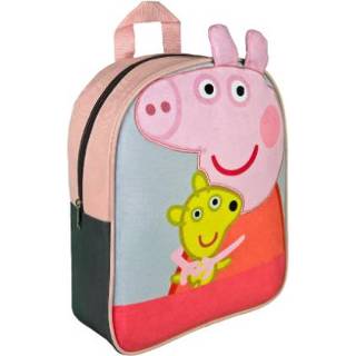 Rugzak pluche meisjes kleurrijk UNDERCOVER Peppa 4043946298649