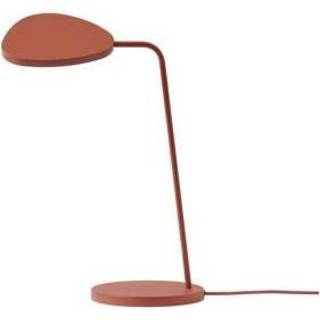 👉 Tafel lamp aluminium bruin Muuto Leaf Tafellamp - Koper 5713294338340