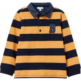 Polo shirt goud jongens babymode oranje OVS Poloshirt Artisan Gestreept 8059301849186