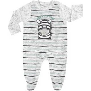 👉 Katoen mix grijs JACKY romperset ZEBRA-rings/grijs-melange 4001742931504