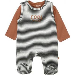 👉 STACCATO romper+shirt donker marine gestreept