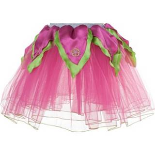👉 Petticoat magenta groen Fuchsia/groen Feeen Rokje - Petticoats 8718758892571