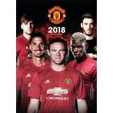 👉 Kalender mannen Manchester United 2018 Official 30 X 42 Cm 9781785494826