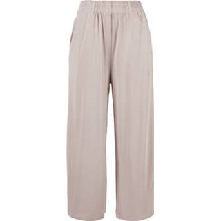 👉 Stoffen broek vrouwen oudroze s Urban Classics - Ladies Modal Culotte broeken 4053838773536