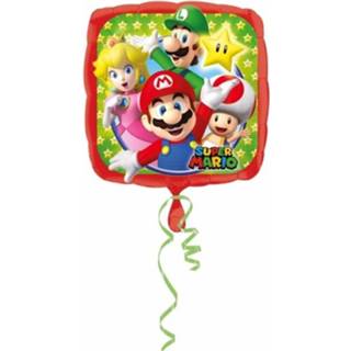 👉 Folieballon rood Amscan Mario Bros Family 43 X Cm 26635320085